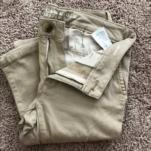 American Eagle Skinny Khakis Sz4
